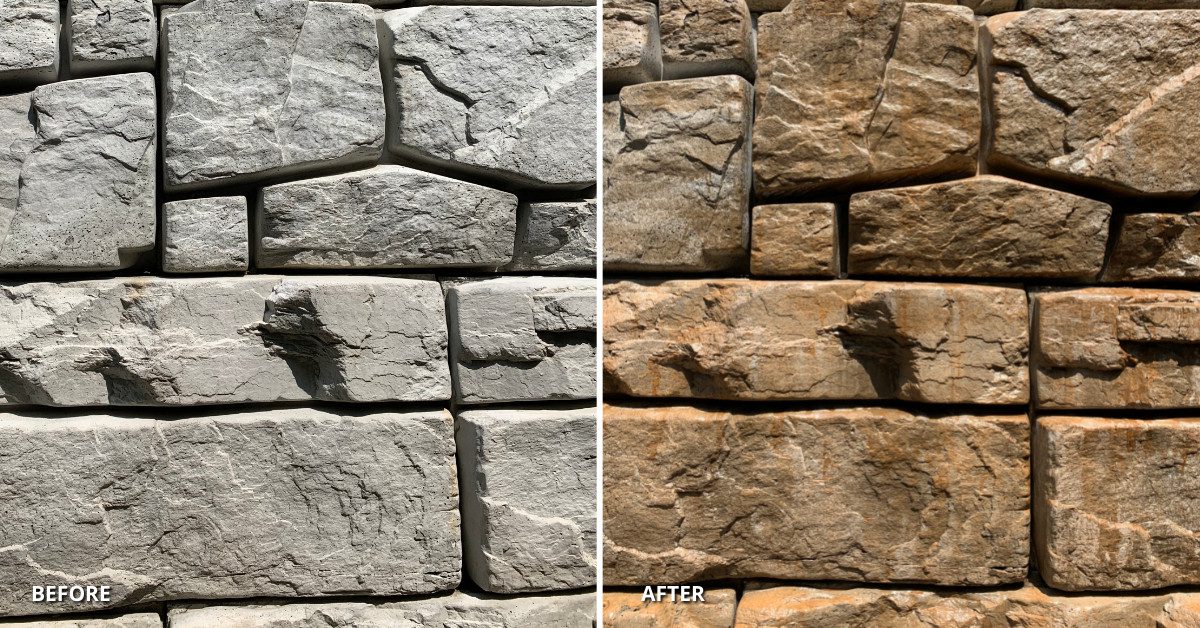 grafitowy płot betonowy połyskujący płot betonowy w kolorze grafitu z połyskującą powierzchnią